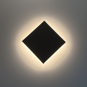 12W 150mm ngoài trời không thấm nước vuông tròn trang trí đèn tường IP65 trang trí sân vườn đa năng khách sạn Đèn tường - Product Image 1