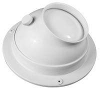 Diffuseur d'air circulaire en aluminium avec volume d'air réglable, design victorien, pour utilisation en extérieur dans les aéroports et sur les places publiques