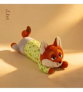 Peluche populaire Linda Zootopia Judy Nick, poupée en tissu lapin et renard policiers, coussin - Product Image 3