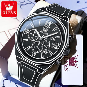   นาฬิกาควอตซ์สายซิลิโคนกันน้ำเรืองแสงแฟชั่นการ์ตูนโลโก้แบบกำหนดเองหรูหรา Oem รุ่น 5622 สำหรับผู้ชาย - Product Image 1