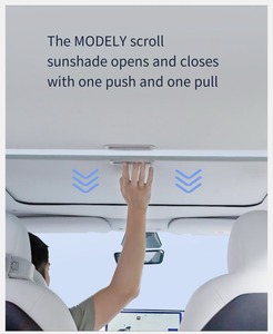 Factory Wholesale High Quality Outlet <strong>Car</strong> Sunroof Curtain Tesla Model Y Sunroof Blind for Tesla - Product Image 2