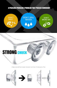 Anneau d'alimentation pour Aquarium en acrylique, mangeoire pour poissons, Station pour Aquarium, plateau flottant pour aliments - Product Image 4