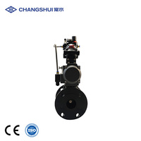 Katup Bola Flens Baja Cor Pneumatik DN15-DN150 Katup Kontrol Industri