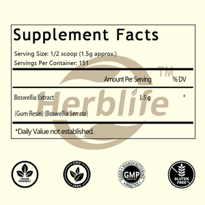 Extracto de Boswellia Serrata en Polvo OEM/ODM, 65% de Ácido Boswélico, Favorece la Salud de Articulaciones, Rodillas y Huesos - Product Image 2