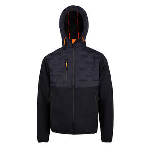 Abrigos de algodón personalizables para hombre Chaqueta DE TRABAJO cálida de invierno con diseño de capucha Pantalones DE TRABAJO transpirables - Product Image 2