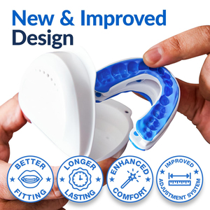 Oral Vestibular Suporte Mandibular Protusão Fixação Fácil de Transportar e Viagem Anti Ronco Bocal - Product Image 4