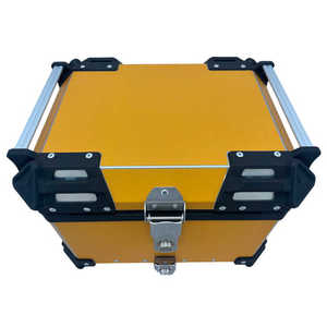 Phổ 45L Hợp kim nhôm xe máy thân Hộp Tùy chỉnh Scooter phía sau đuôi phụ kiện hàng đầu trường hợp de aluminio Para Moto - Product Image 3