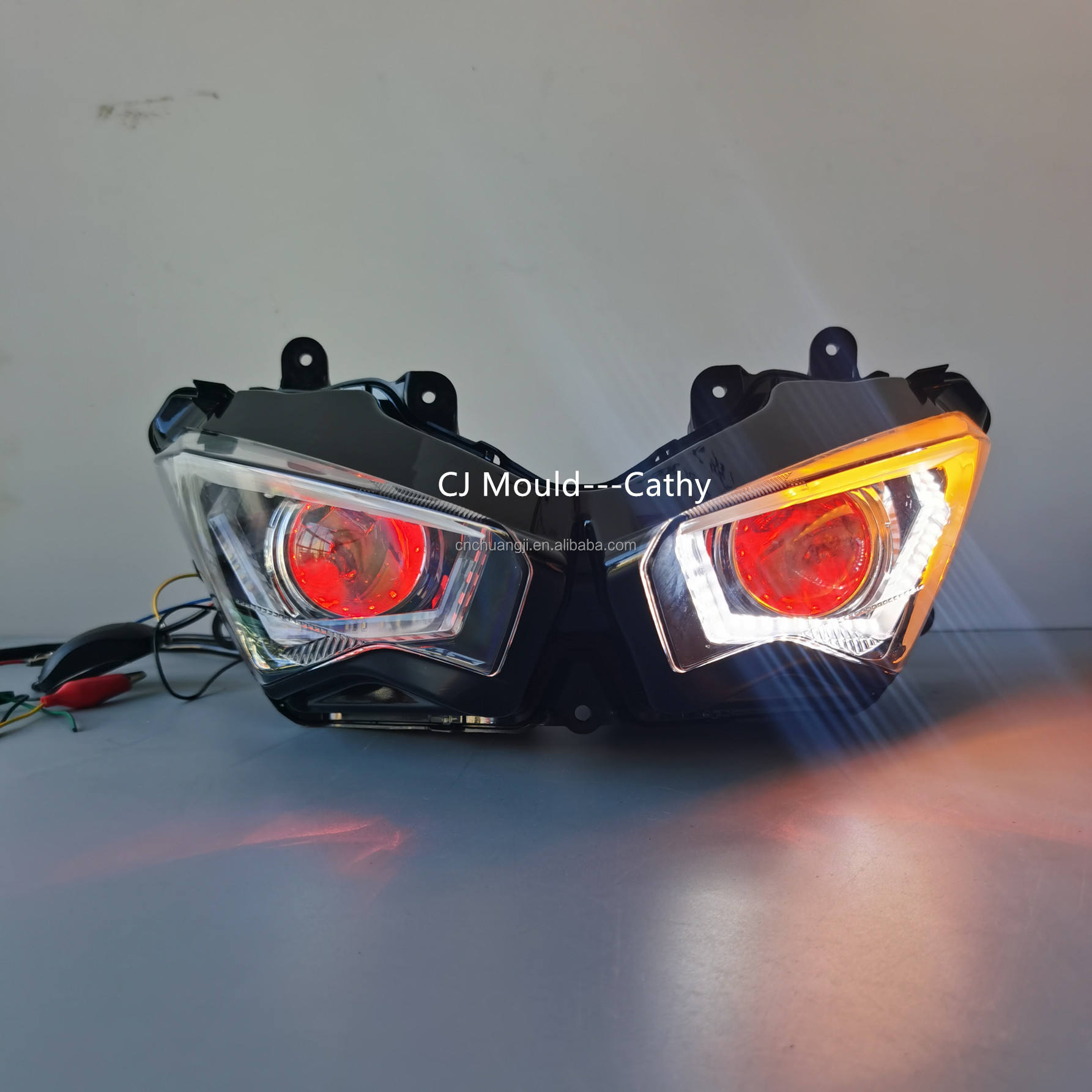 Kawasaki ZX25R 250FI LED Motorcycle Headlight Assembly - Custom OEM