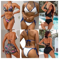 Trajes de baño de Venta caliente de Zhang para mujer Stock de ropa mezcla de Bikinis sexy chicas jóvenes al por mayor ropa de baño a granel
