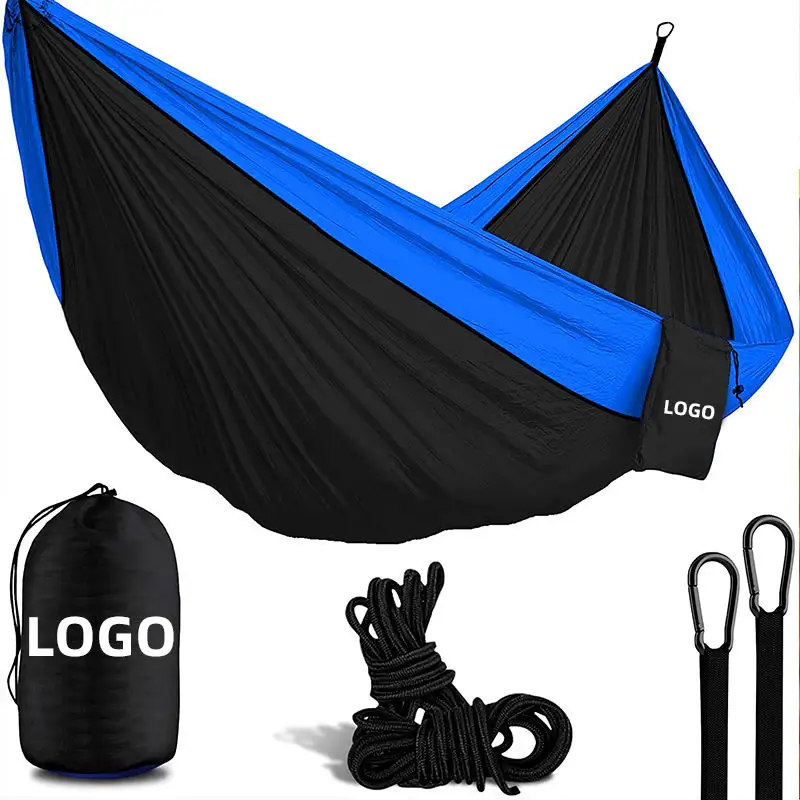 Hoge Kwaliteit Oem Nylon Outdoor Opvouwbare Draagbare Opknoping Meerdere Kleuren Macrame Swing Swing Bed Hangmat Swing