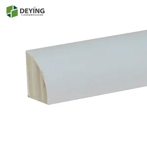 White Primed Quarter Round Trim Moulding