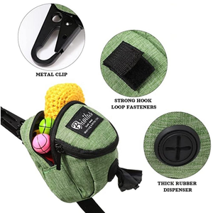 Accessoires d'entraînement pour animaux de compagnie, sacs à friandises pour chiens, distributeur de sacs à déjections, pochette à friandises pour chien pour les voyages en plein air - Product Image 5