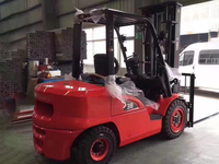 Hangcha CPQYD38 Forklift Listrik 3.8 Ton Baterai Lithium-Ion Gudang Logistik Dalam Ruangan Penanganan Penyimpanan Truk Angkat Kompak CE