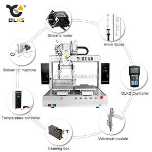 OL-H5331S Desktop Double Station Double Head <strong>Automatic</strong> <strong>Wave</strong> Industrial <strong>Soldering</strong> <strong>Machine</strong> - Product Image 6