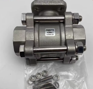 วาล์วบอล Festos VZBA-1/4"-GG-63-T-22-F0304-V4V4T 1686625 แบบ 2/2 ทาง เกลียว G1/4 สำหรับควบคุมของไหลในอุตสาหกรรม - Product Image 4