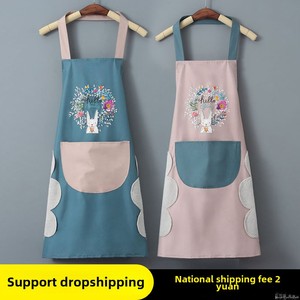 Chất Lượng Cao Tùy Chỉnh <span class=keywords><strong>PVC</strong></span> Bông Nửa Chiều Dài Bib Eo Tạp Dề Tái Sử Dụng Không Thấm Nước Dầu-Bằng Chứng Cho Nhà Bếp Sử Dụng Có Sẵn Cho Số Lượng Lớn - Product Image 6