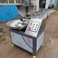 Système de Hachoir Professionnel pour Aliments Végétaux, 40L, Émulsifiant pour Pâte de Housse, Production de 50kg, Haute Efficacité par Lot, pour un Hachage Lisse