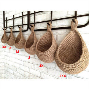 Cesta Colgante <span class=keywords><strong>para</strong></span> Detrás de la Puerta, Cestas Grandes <span class=keywords><strong>para</strong></span> Plantas en Armarios de Cocina, Balcón Exterior, Maceta Redonda Grande <span class=keywords><strong>para</strong></span> <span class=keywords><strong>Colgar</strong></span>, Cuerdas <span class=keywords><strong>para</strong></span> Plantas, Alambre - Product Image 2