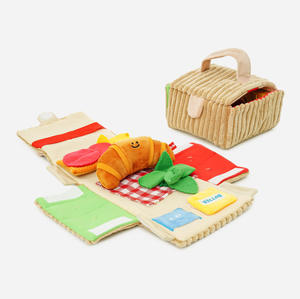 <span class=keywords><strong>Panier</strong></span> de pique-nique portable en peluche pour <span class=keywords><strong>chien</strong></span>, tapis de renifflement interactif pour <span class=keywords><strong>chien</strong></span>, jeu de cache-cache pour chiens - Product Image 3