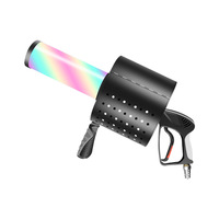 Canon à confettis LED, pistolet à fumée portatif pour scène, bar, DJ, pistolet à glace sèche CO2, lance-confettis au dioxyde de carbone 110-220V