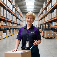 Tarifs Compétitifs et Abordables pour le Fret Aérien Porte-à-Porte DHL UPS FedEx Express Marchandises Dangereuses Expédition Mondiale en 3-7 Jours Agent Maritime