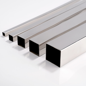 Tabung persegi panjang 304 persegi panjang baja tahan karat 20*20mm 40*40mm 50*50mm - Product Image 2