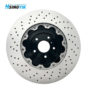 Disque de frein traité thermiquement haute performance Rotor de rupture arrière 2 pièces pour modèles Nissan Gtr R35 350Z 370Z Juke Altima - Product Image 2