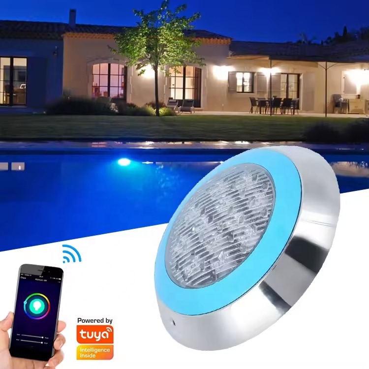 IP44 6W LED Spa Lights for Inground Pools RGB Color Changing Pool Lights for Underwater Swimming