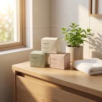 Boîte d'emballage en carton personnalisée pour crème pour le visage, pliable, recyclable, écologique, durable, avec logo personnalisé en gros