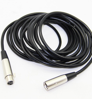 Nouveaux produits en gros, câble de connexion de microphone à trois conducteurs équilibrés, câble audio pour instrument de musique