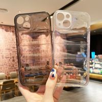 Coque de téléphone transparente couleur unie style doudoune pour iPhone 17 16 15 Pro Max 12XS, étui de protection pour 11Pro Max 13 12