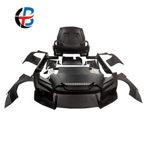 BTC de alta calidad para Nissan GTR R35 2008-Actualizado <span class=keywords><strong>Liber</strong></span> Walk V3 Style Wide Bodykit Parachoques trasero delantero Faldas laterales Capucha para coche-Nuevo - Product Image 1