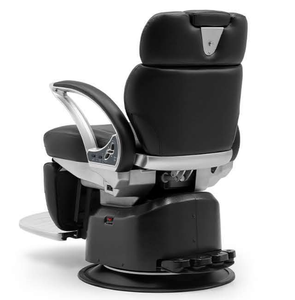 Silla de Barbero Eléctrica de Metal de Diseño Moderno, Muebles y Equipos para Salón de Belleza con Funciones Hidráulicas Reclinables y Giratorias de 360 Grados - Product Image 3