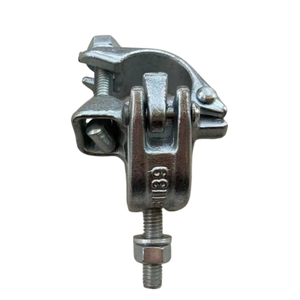 Pinces d'échafaudage de haute qualité Q235 pince de retenue de panneau de serrage pivotante utilisée pour les tuyaux en acier de construction - Product Image 1