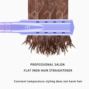 חנות מקצועי סלון רטוב יבש מהיר Styler קרמיקה טורמלין יונית שטוח ברזל קיטור שיער מחליק