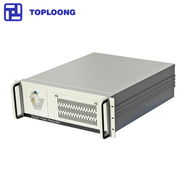 TOP5310A TOPLOONG 4U Industrial Computer Server Cases 19 Inch Rack PC Chassis ATX Power Supply Motherboard