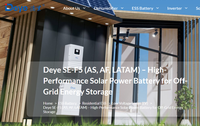 Oferta Especial: Batería LiFePO4 SE F12 C de 11.8kWh, 51.2V, 6000 Ciclos, 0~+60°C para Sistemas Solares/Alimentación Ininterrumpida