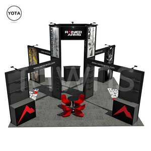 ショー機器20フィート × 20フィート島展示ブース射撃スポーツ博覧会用ガン棚付き - Product Image 2