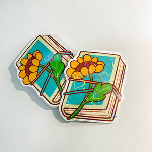 Autocollants holographiques découpés à l'emporte-pièce <span class=keywords><strong>Film</strong></span> scintillant coeur d'amour brillant étanche personnalisé pour sublimation d'impression d'étiquettes de Logo - Product Image 1