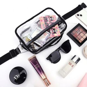 Riñonera Transparente Personalizable con Logotipo, Correa Ajustable, Impermeable, Bolsa de Cintura de PVC Transparente, Venta al Por Mayor - Product Image 2