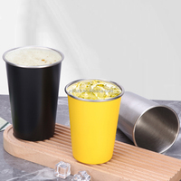 Ensemble de tasses en acier inoxydable 304 durable et élégant, 350 ml, 500 ml, 750 ml, isolation thermique 6 heures, mug à bière, pour bar, fête, utilisation en extérieur