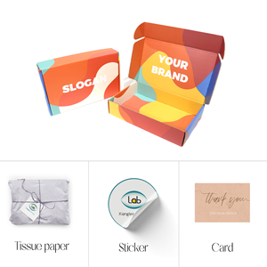 Boîtes d'expédition pliables rigides en <span class=keywords><strong>carton</strong></span> ondulé, personnalisées avec logo imprimé, en matériaux recyclés mats, doublées d'éponge, pour cadeaux et chaussures - Product Image 4