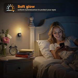 Lámpara Nocturna de Cristal LOHAS con Sensor de Luz, Regulable, Moderna, para Meditación, Sala de Estar, Dormitorio - Product Image 4