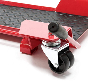 Rueda Dolly Motorcycle Mover Center Stand Elevadores de estacionamiento Dolly Mover Motorcycle Dirt Bike Stand - Product Image 3