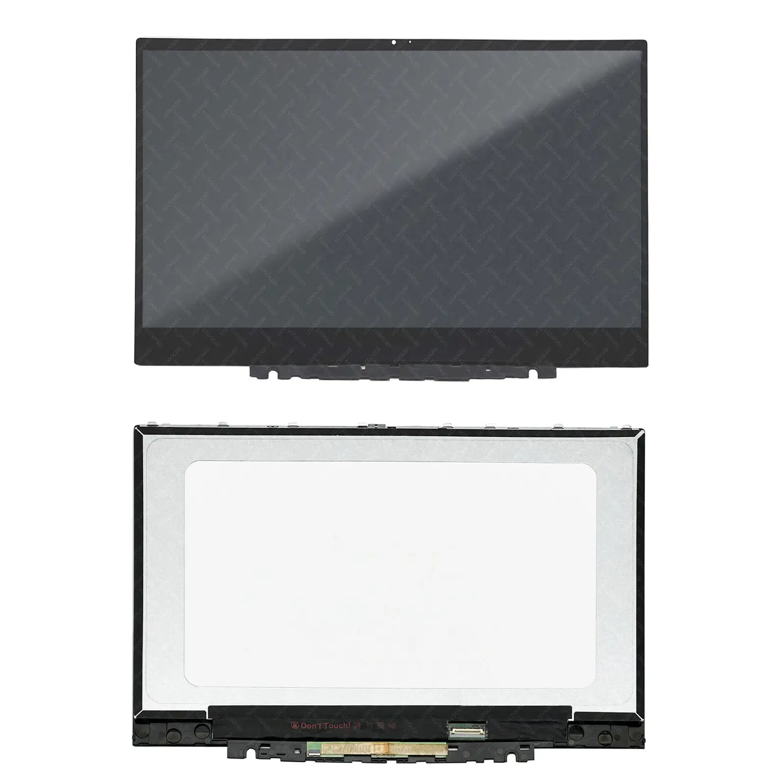 14 ''hakiki FHD LCD dokunmatik ekranlı sayısallaştırıcı grup Dell Inspiron 7405 için NV140FHM -N4M