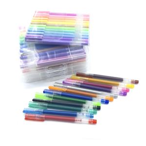 Venta caliente de gran capacidad de regalo promocional logotipo personalizado Multicolor Gel Ink <span class=keywords><strong>Pen</strong></span> Set - Product Image 6