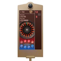Roulette V3 de style européen, système logiciel informatique de jeu de casino avec reconnaissance automatique 0 AI et moniteur hôte