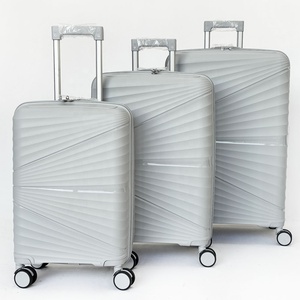 <span class=keywords><strong>Precio</strong></span> de fábrica Juegos de equipaje de plástico PP a la venta Juego de equipaje de 3 piezas <span class=keywords><strong>Maleta</strong></span> de 5 piezas con cerradura TSA para viajar - Product Image 3