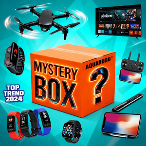 กล่องของขวัญเซอร์ไพรส์พร้อมลำโพงหูฟัง ของขวัญลึกลับสไตล์วินเทจ กล่องของขวัญเทศกาล ของขวัญอิเล็กทรอนิกส์แบบสุ่ม สายเชื่อมต่อ ช่องใส่ซิม - Product Image 2