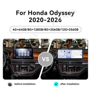 ZWNAV Écran tactile 15,8 pouces Carplay pour Honda <span class=keywords><strong>Odyssey</strong></span> 2020-2026, système de navigation GPS multimédia, lecteur vidéo, autoradio stéréo - Product Image 2